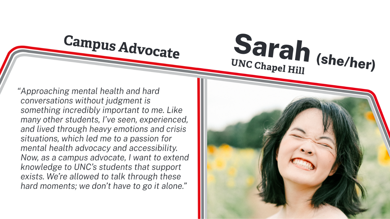 Sarah Campus Advocate