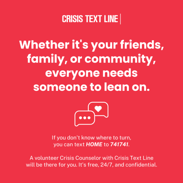 Spread the Word - Crisis Text Line