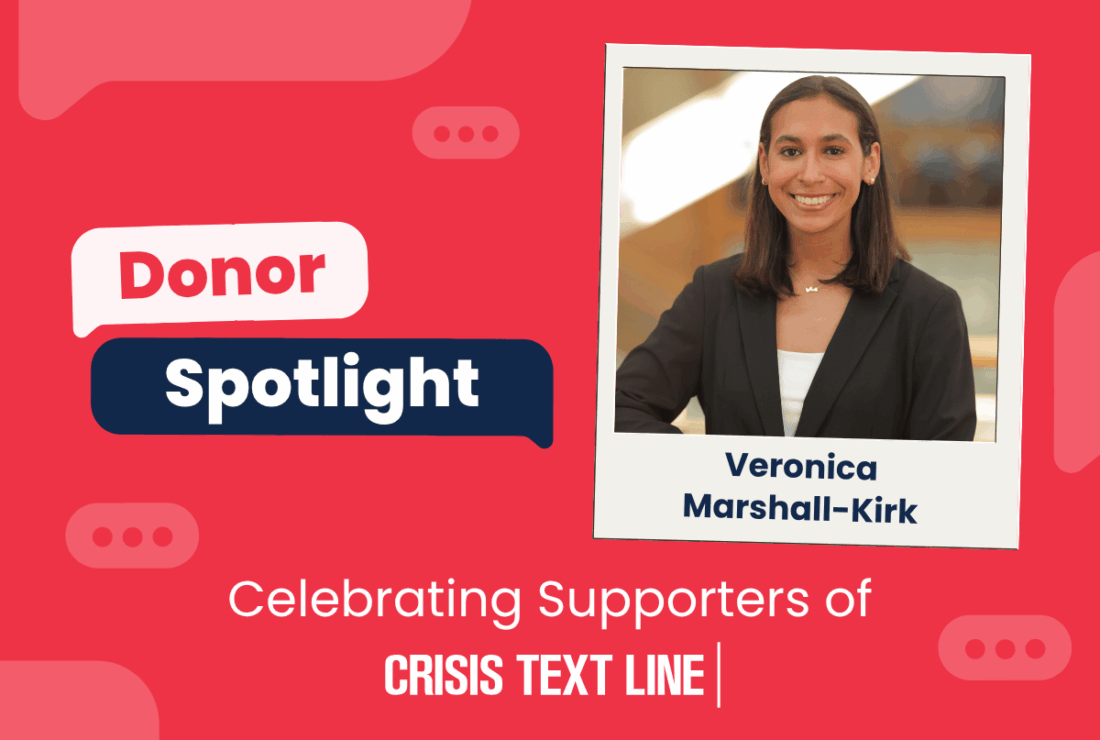 Donor Spotlight-Veronica Marshall-Kirk