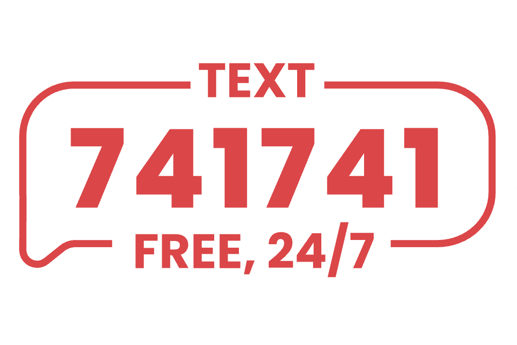 Text 741741, Free, 24/7